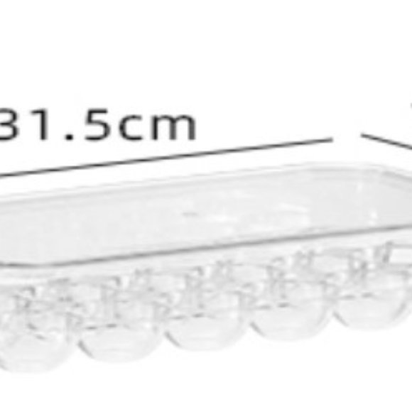 New - Set of 3 Fridge Organizers Egg Container - Picture 4 of 5